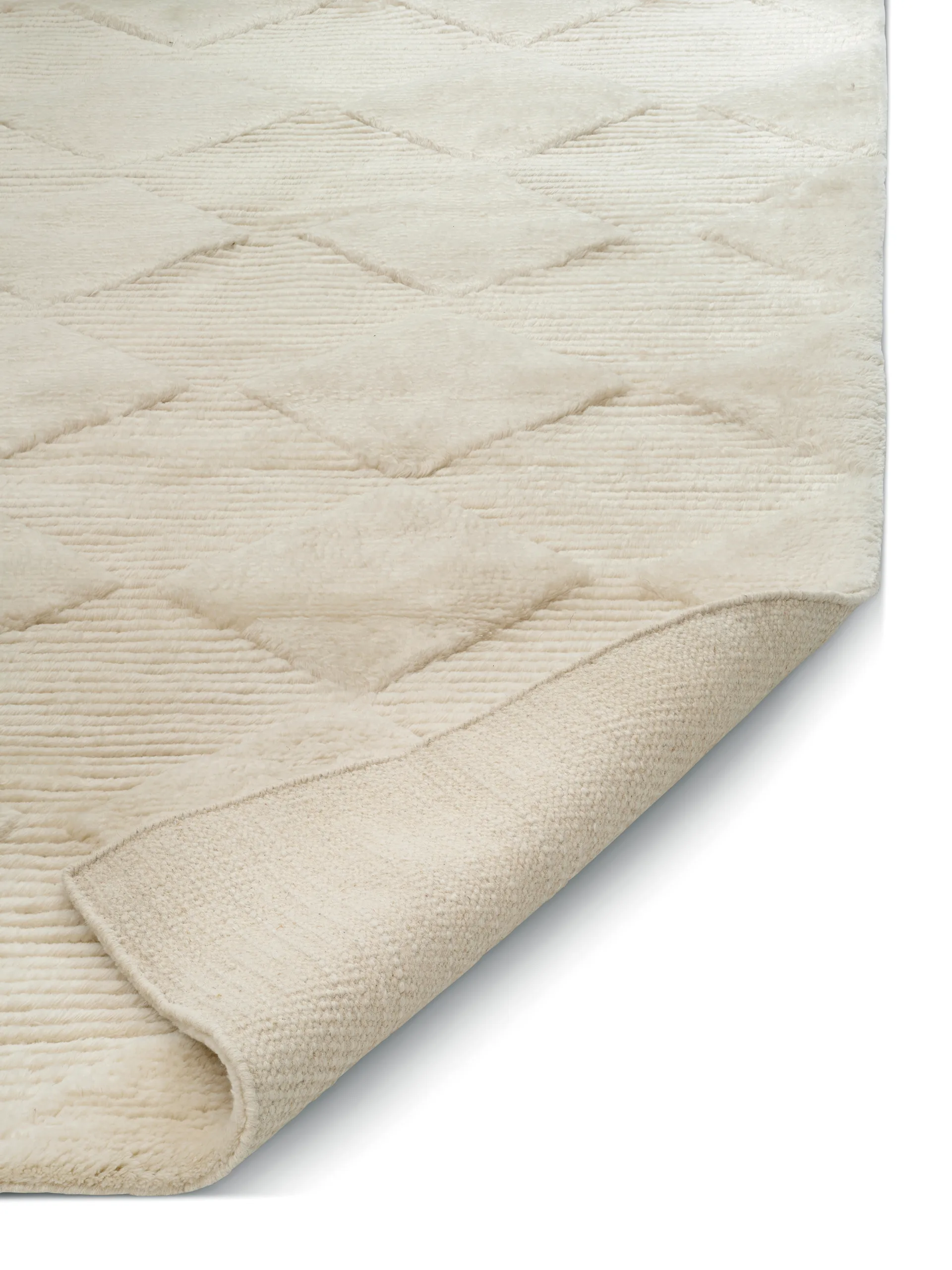 Berber rug, Ivory, 170x230 cm Classic Collection