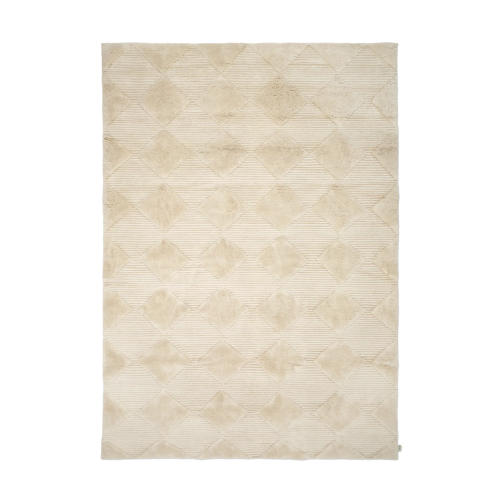 Berber rug, Ivory, 200x300 cm Classic Collection