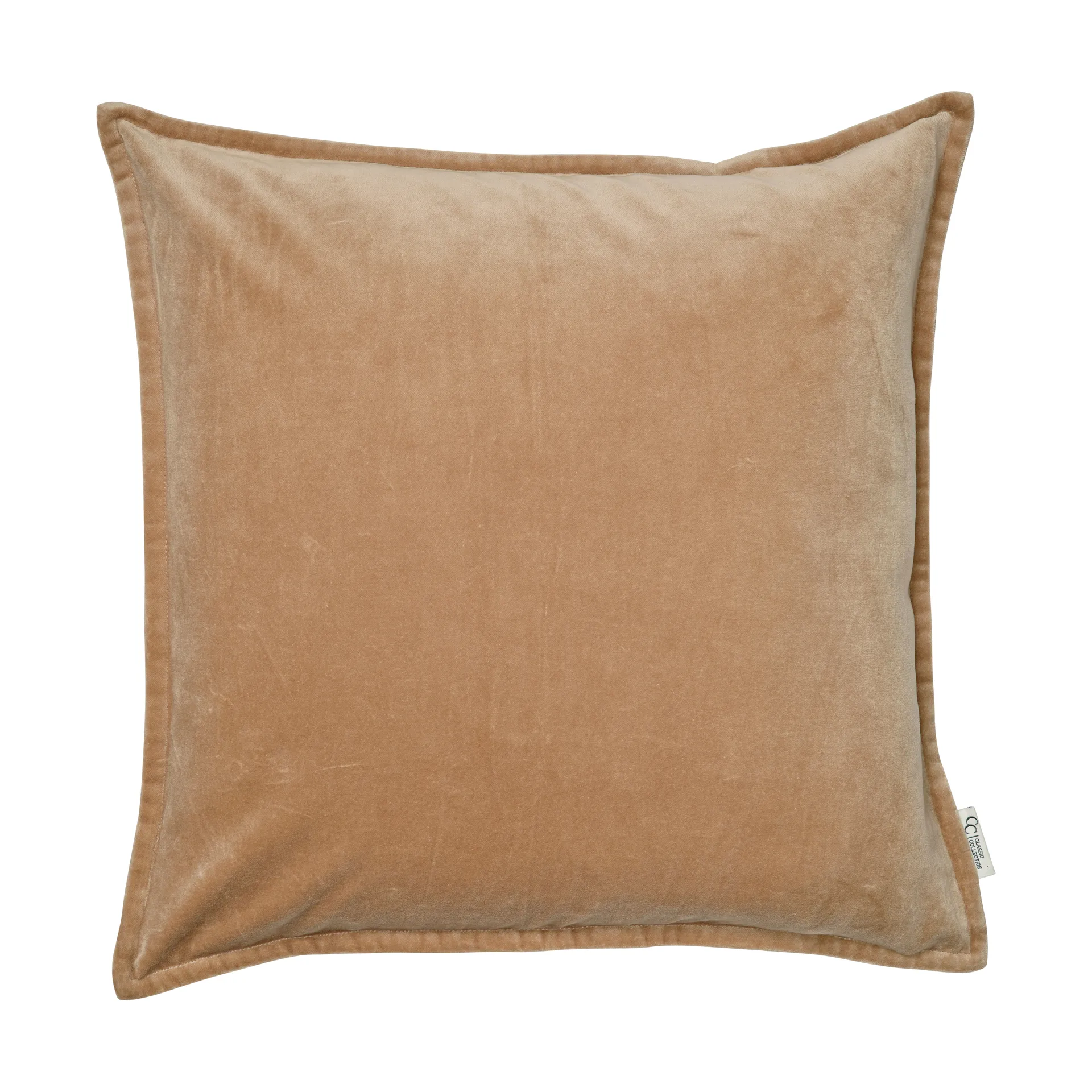 Classic Velvet cushion cover 50x50 cm, Brown Classic Collection