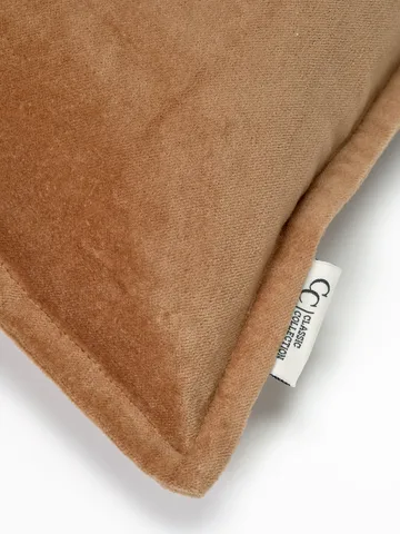 Classic Velvet cushion cover 50x50 cm - Brown - Classic Collection