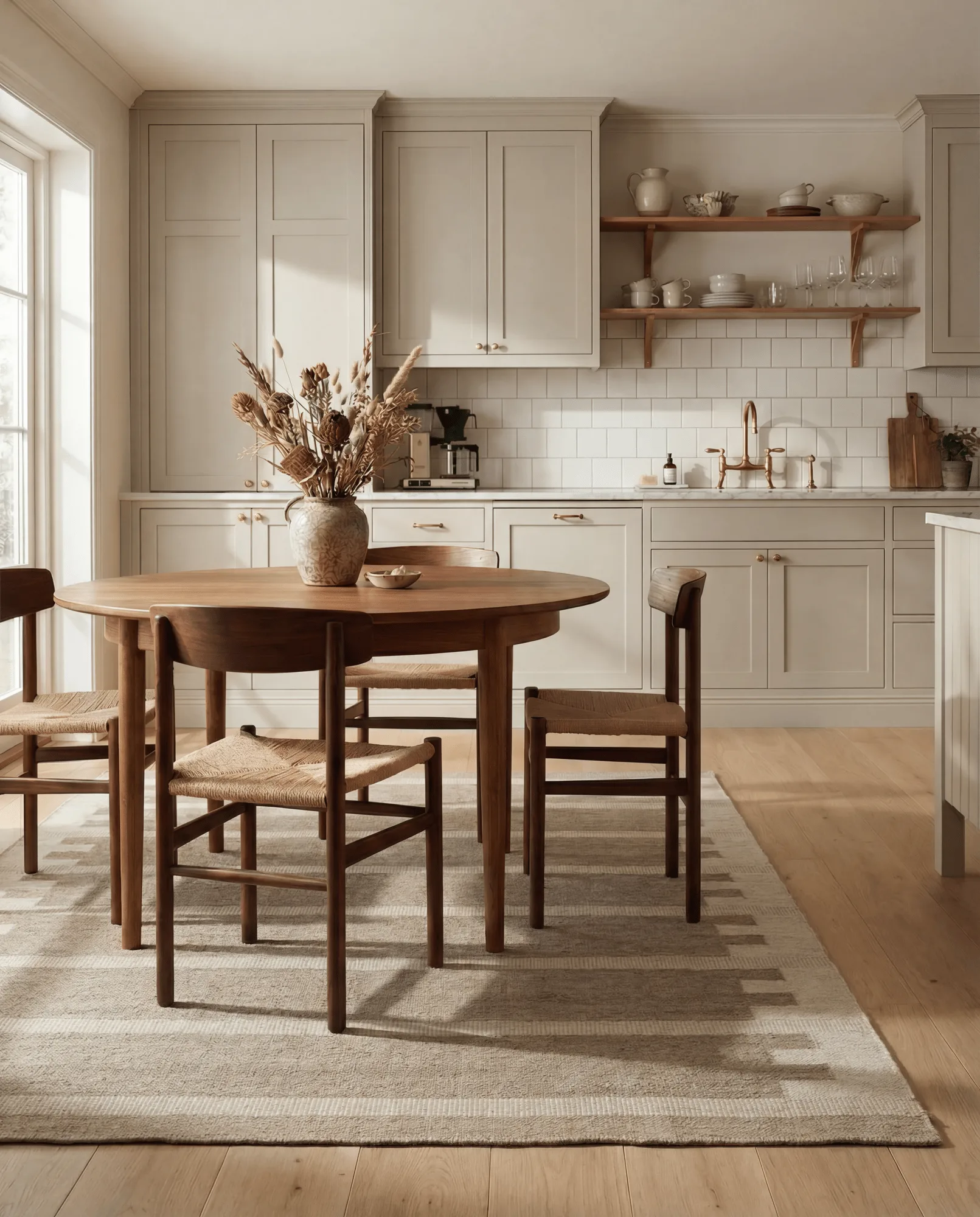 Falsterbo wool rug, Beige, 200x300 cm Classic Collection