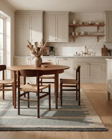 Falsterbo wool rug - Blue, 170x230 cm - Classic Collection
