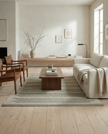 Falsterbo wool rug - Green, 170x230 cm - Classic Collection