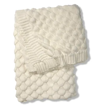Gems throw 130x170 cm - white - Classic Collection