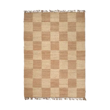 Jute Squares rug - Natural, 170x230 cm - Classic Collection