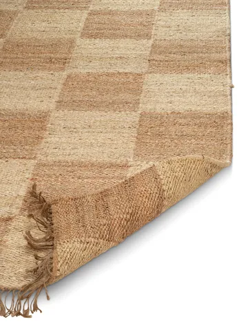 Jute Squares rug - Natural, 250x350 cm - Classic Collection
