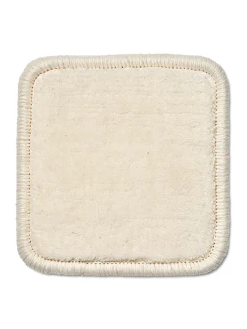 Lobby rug with overlock stitching - Off-white, 300x400 cm - Classic Collection