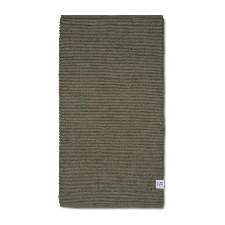 Merino Hallway runner - Dark green, 80x150 cm - Classic Collection