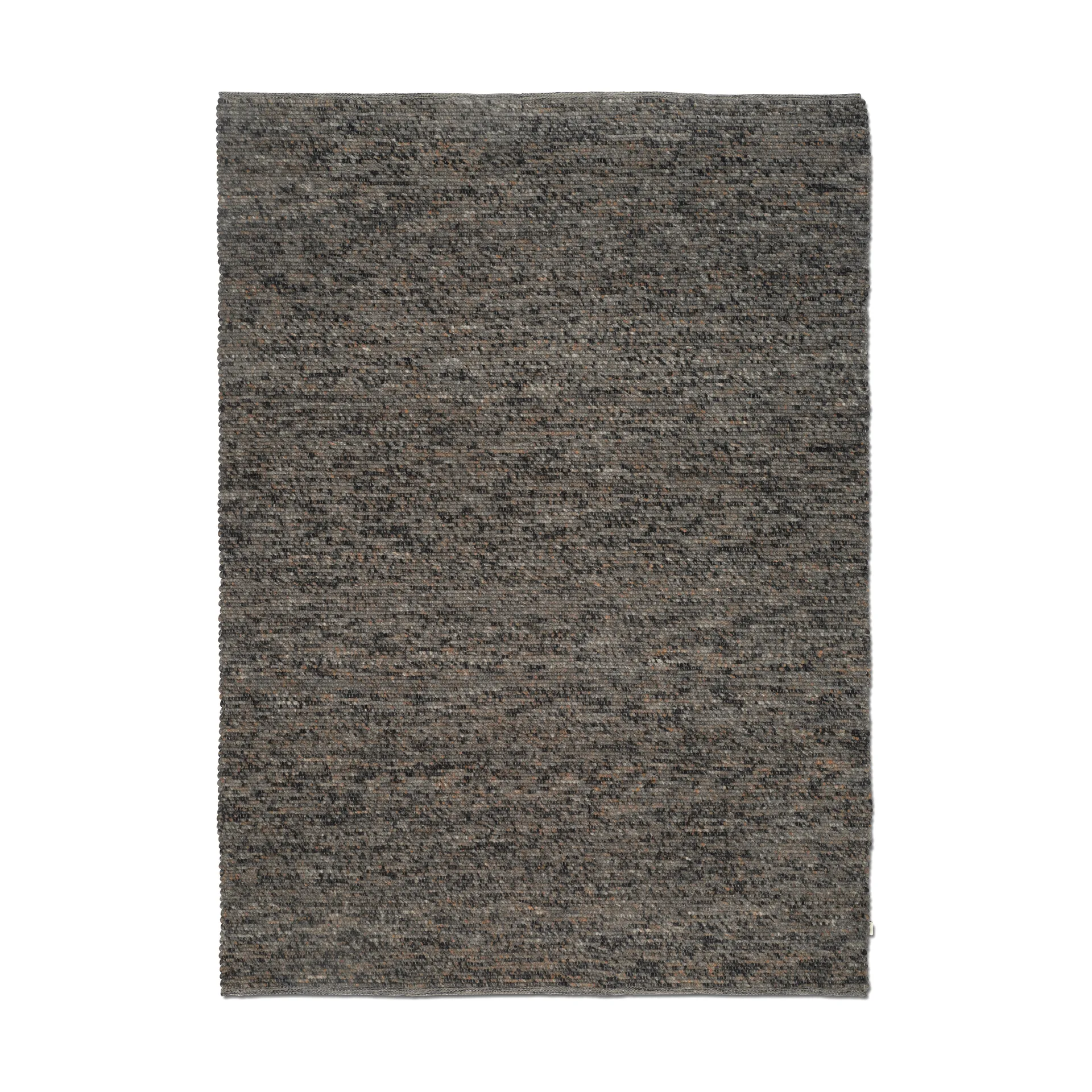Merino wool carpet 140x200 cm, Grey melange Classic Collection