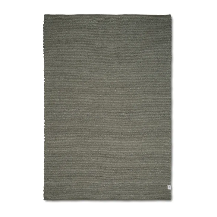 Merino wool carpet 250x350 cm - Dark green - Classic Collection