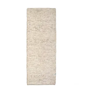 Merino wool carpet 80x250 cm - natural beige - Classic Collection