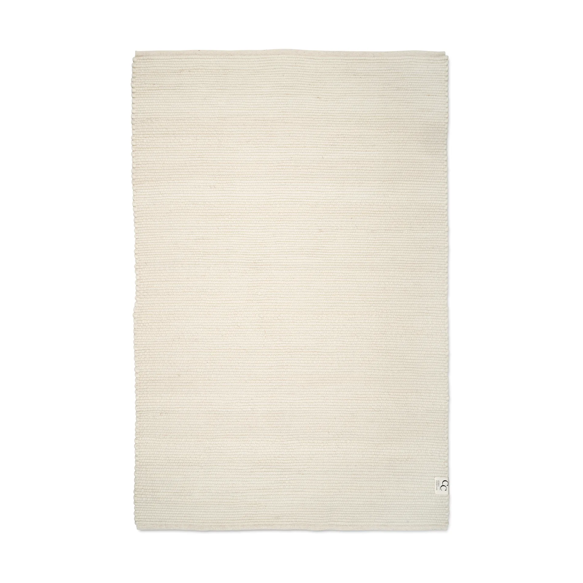 Merino wool rug, White, 140x200 cm Classic Collection