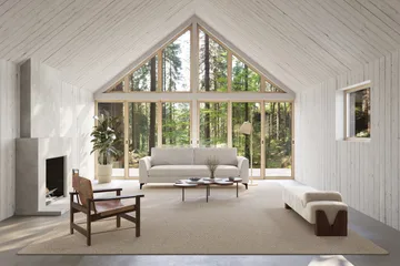 Nordklint rug with overlock edging - Natural grey, 300x400 cm - Classic Collection
