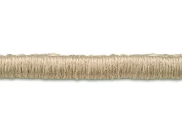 Nordklint rug with overlock edging - Natural grey, 400x400 cm with overlock stitching - Classic Collection