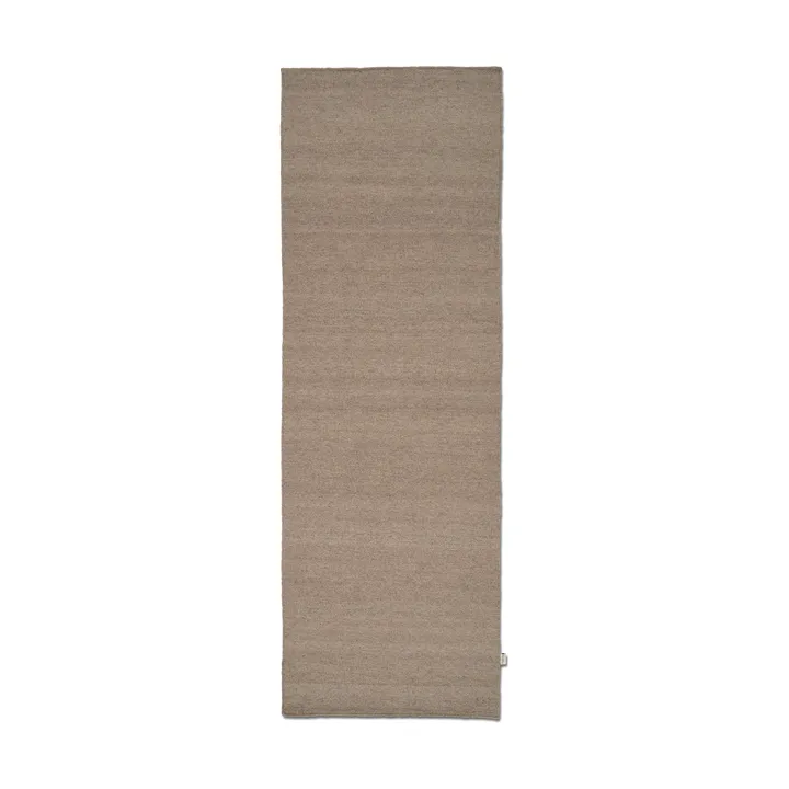 Plain runner rug - Natural-beige, 80x250 cm - Classic Collection
