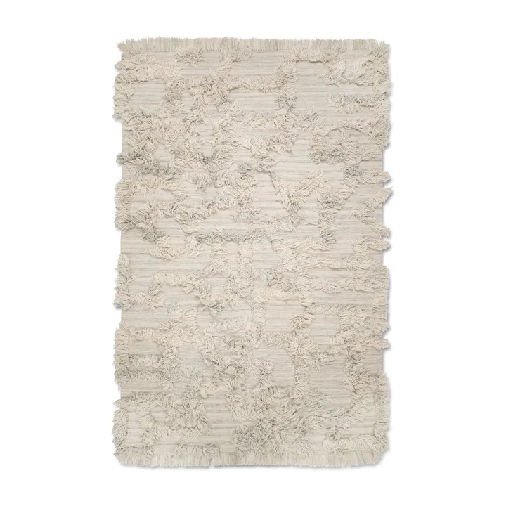 Rio wool carpet 200x300 cm - Ivory melange - Classic Collection