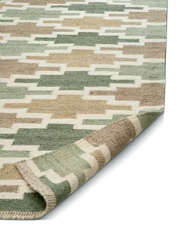 Röllakan Korsnäs rug - Green beige, 250x350 cm - Classic Collection