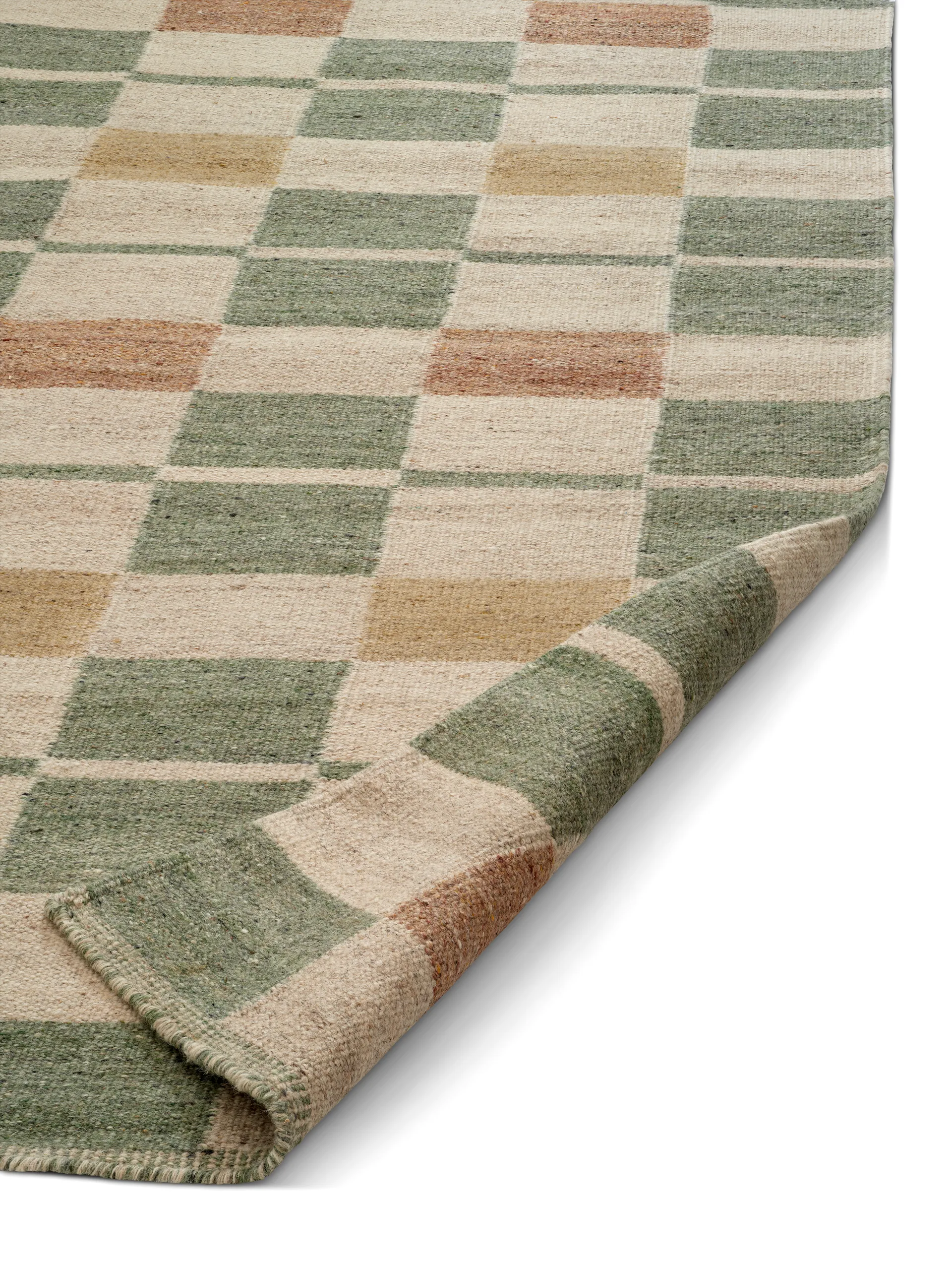 Röllakan Rutvik rug, Green, 170x230 cm Classic Collection