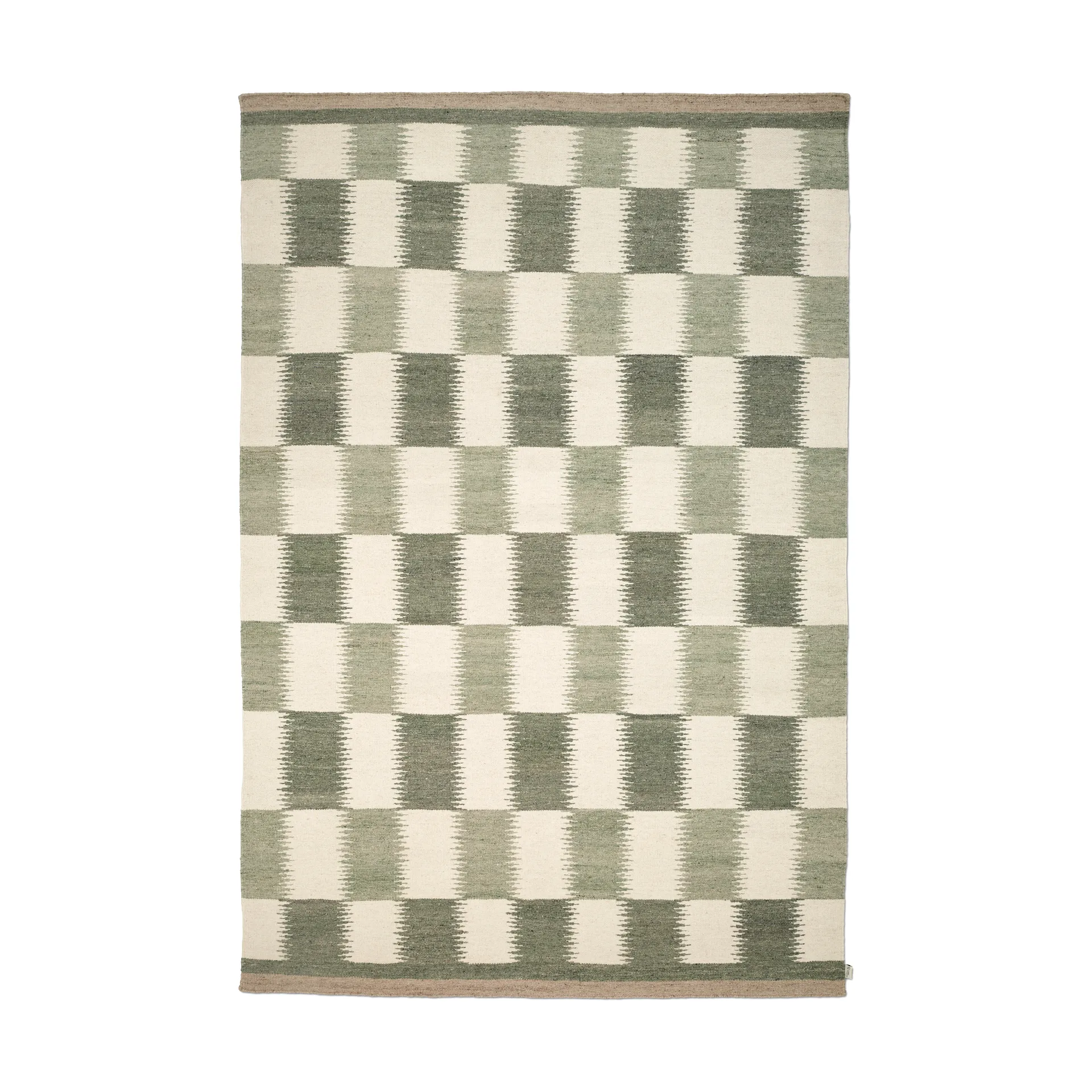 Röllakan Tagel rug, Green, 170x230 cm Classic Collection