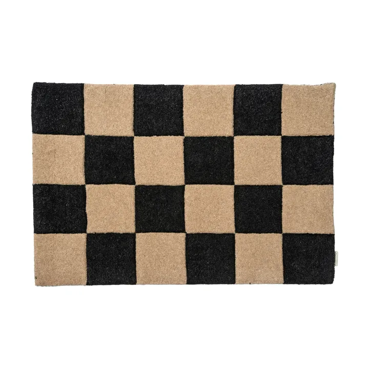 Square doormat - Black-natural, 60x90 cm - Classic Collection