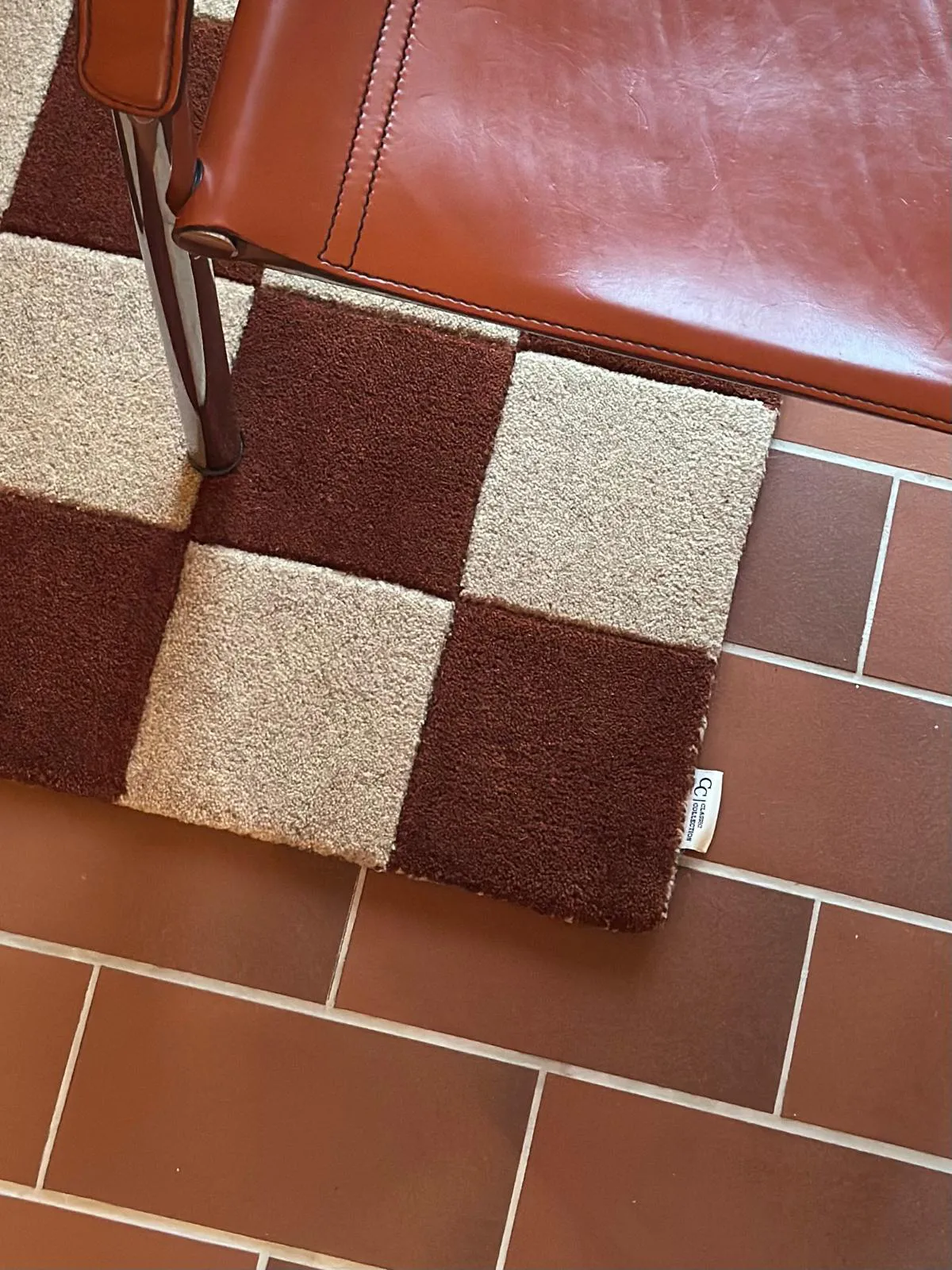 Square doormat, Brown-natural, 60x90 cm Classic Collection