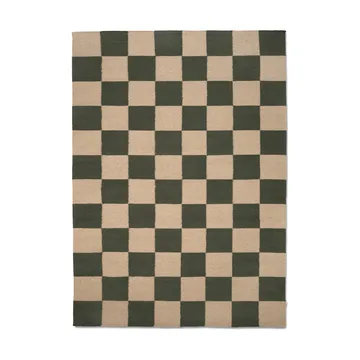 Square rug - Green-natural, 170x230 cm - Classic Collection