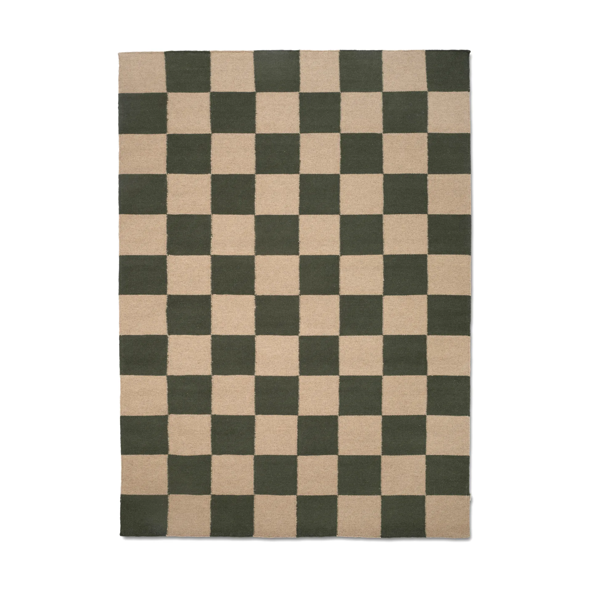 Square rug, Green-natural, 250x350 cm Classic Collection