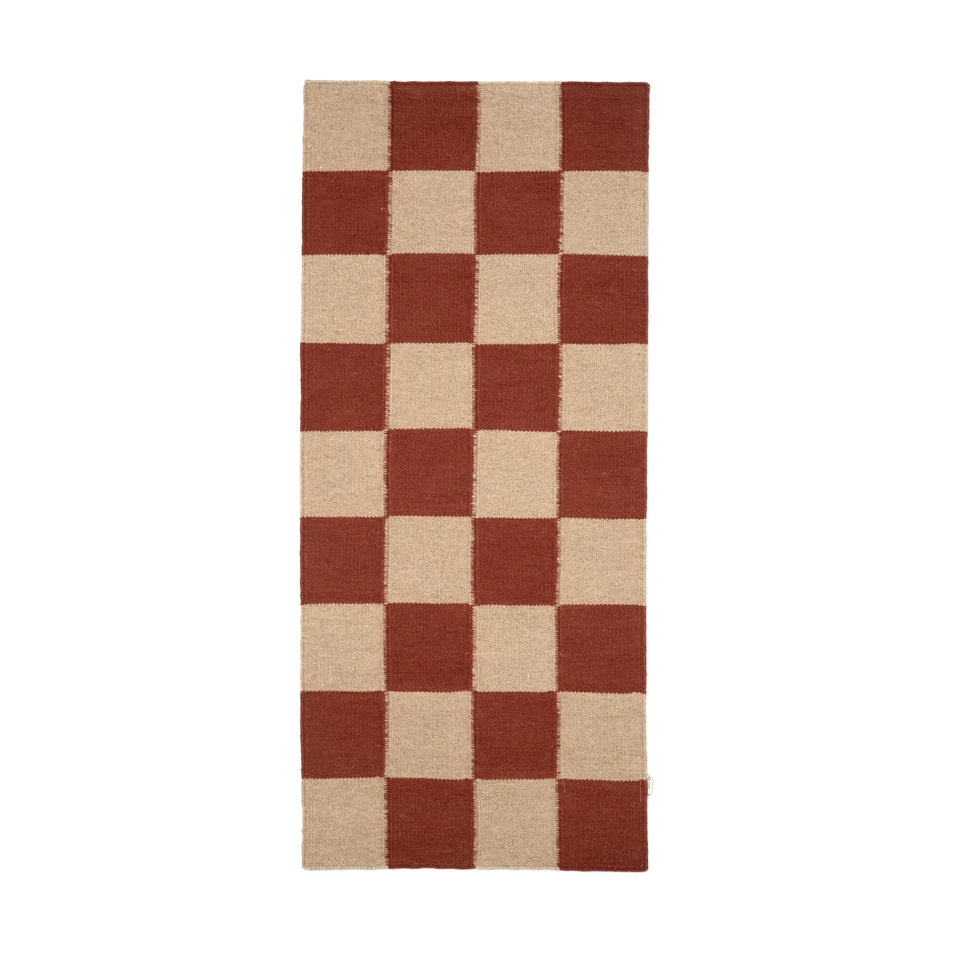 Square runner rug, Brown-natural, 80x240 cm Classic Collection