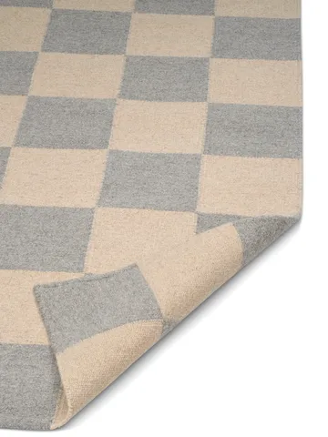 Squares rug - Grey-beige, 250x350 cm - Classic Collection