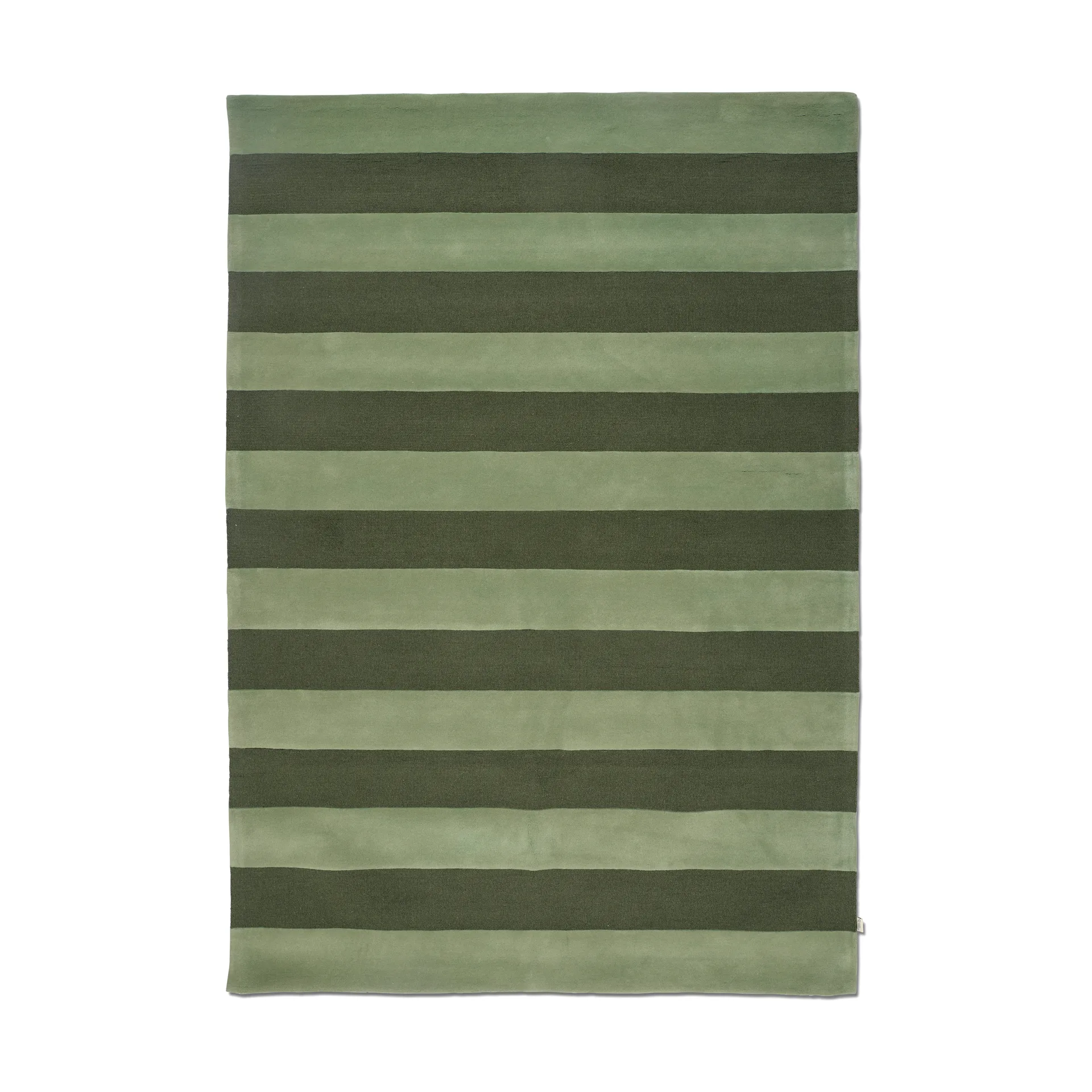 Stripe Boucle rug, Green, 170x230 cm Classic Collection