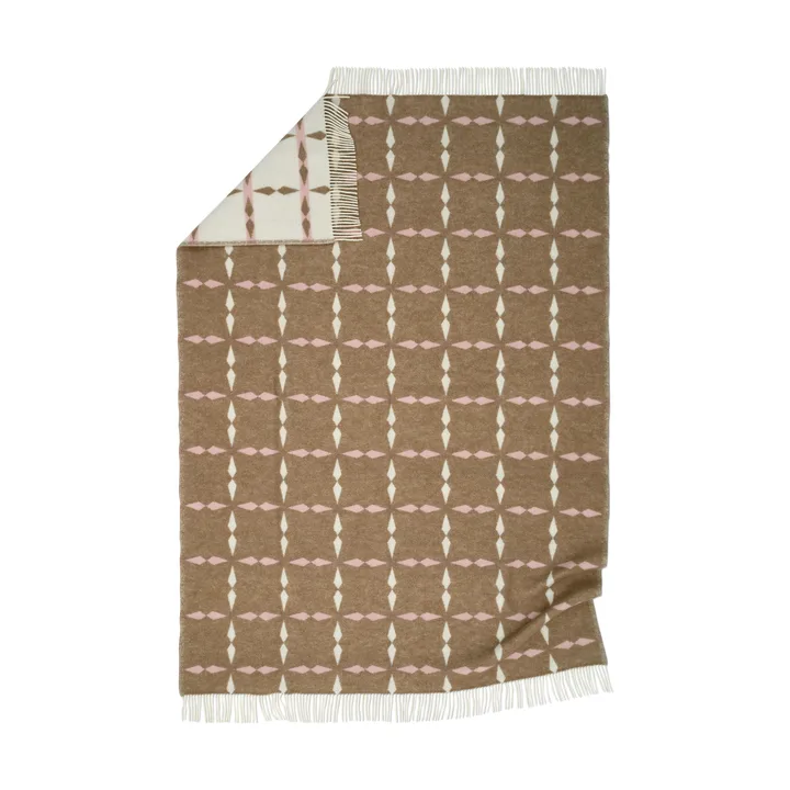 Tile throw 130x180 cm - Pink - Classic Collection