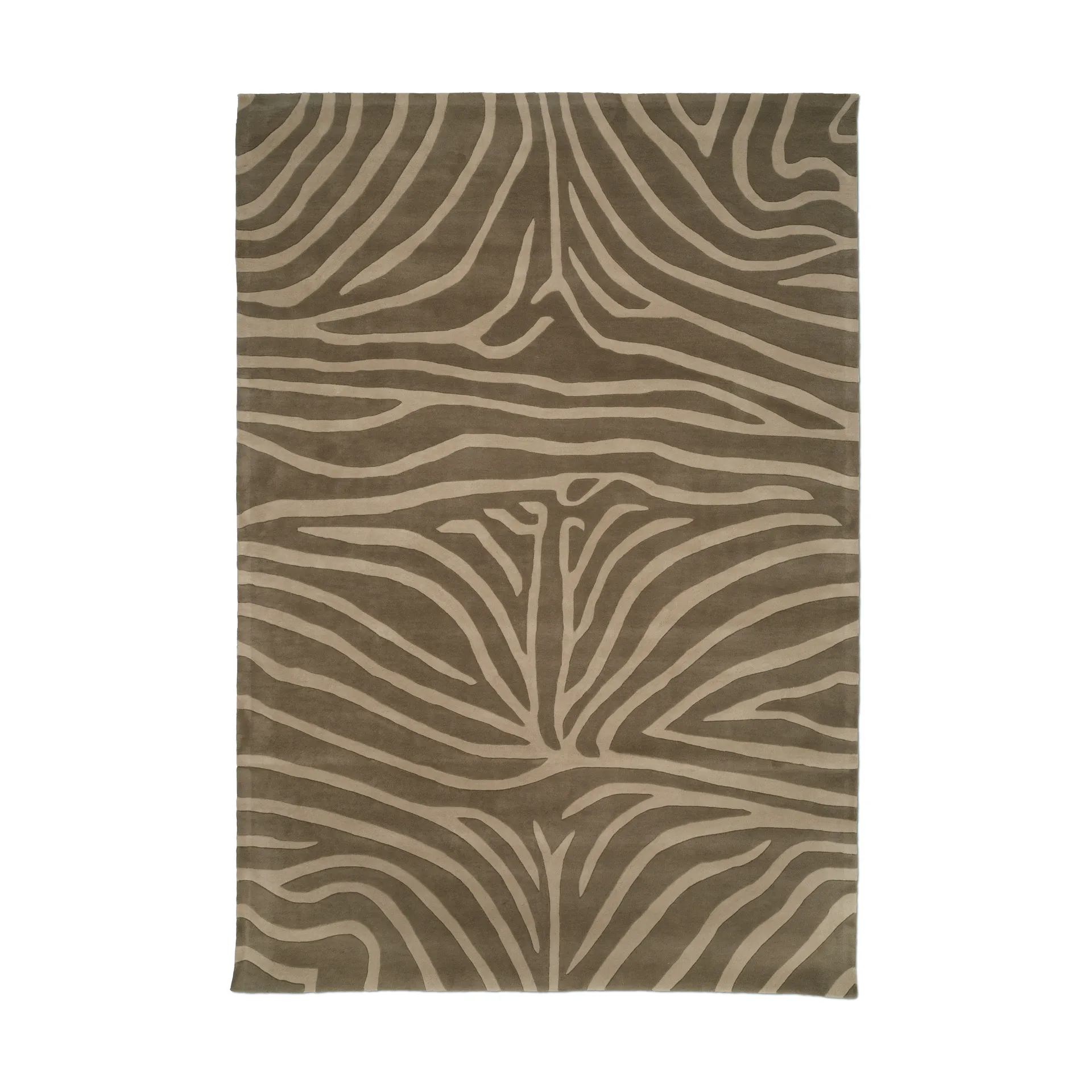 Zebra rug 250x350 cm, Brown, 250x350 cm Classic Collection