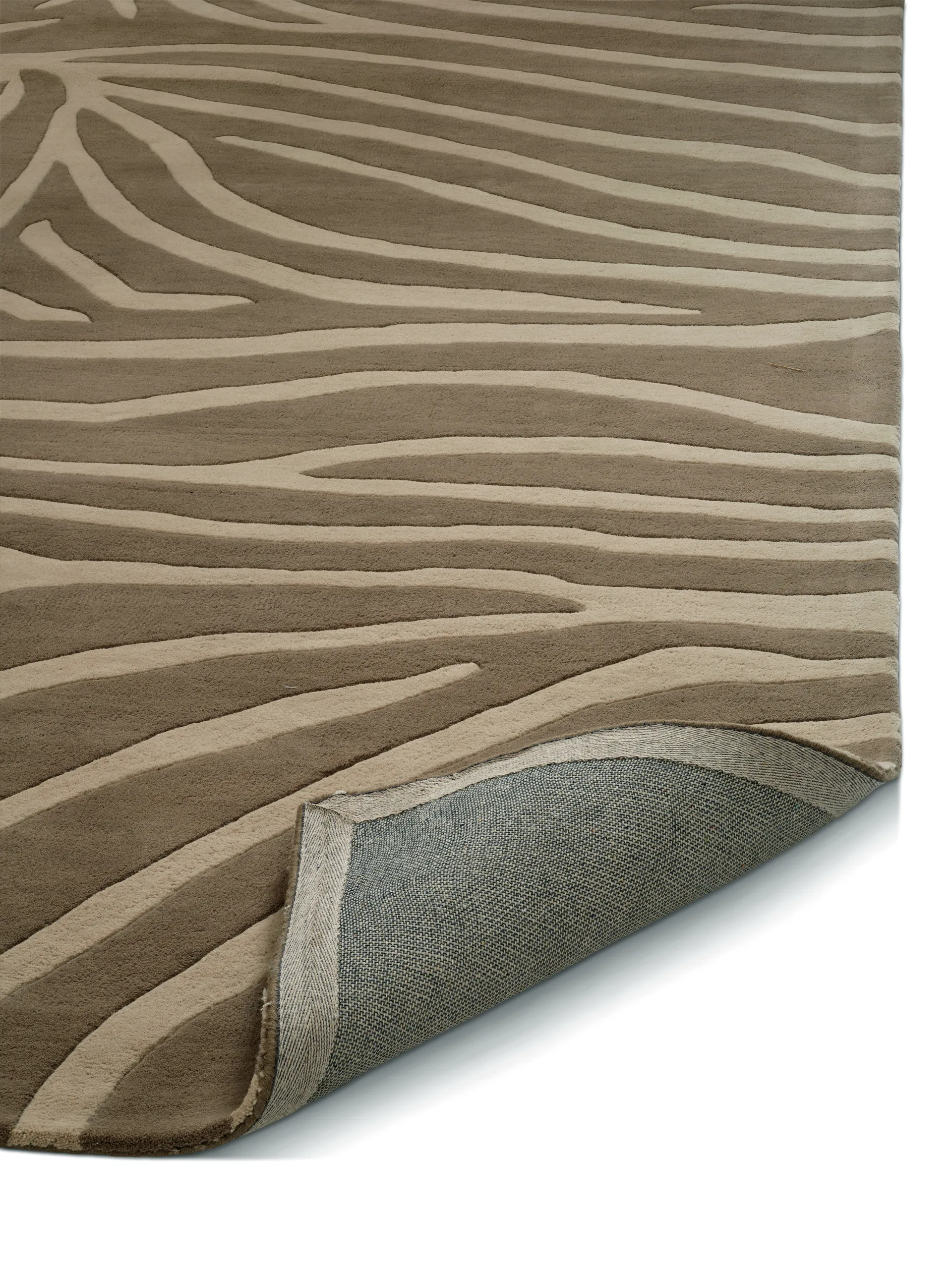 Zebra rug 250x350 cm, Brown, 250x350 cm Classic Collection