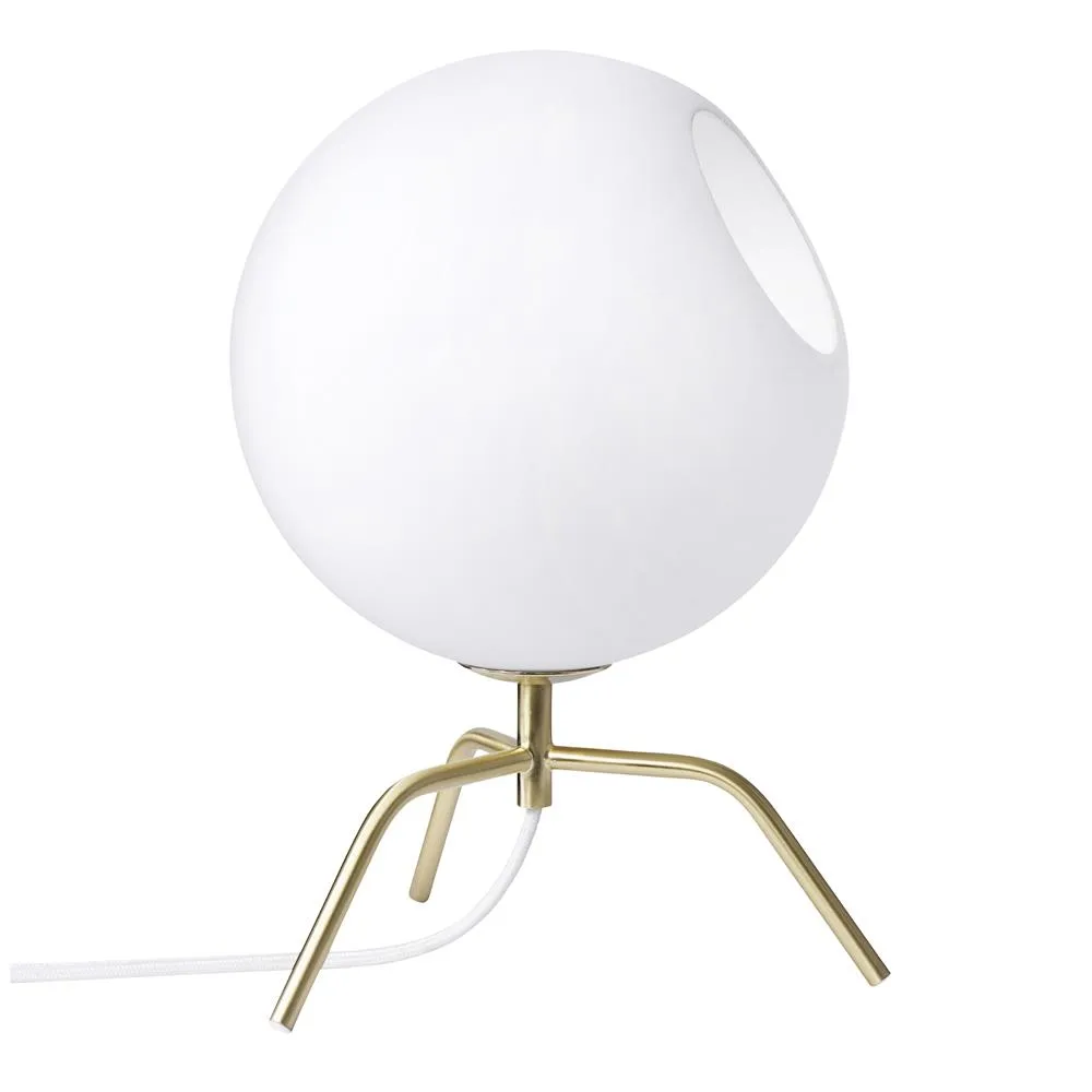 Bug table lamp, white-brass CO Bankeryd