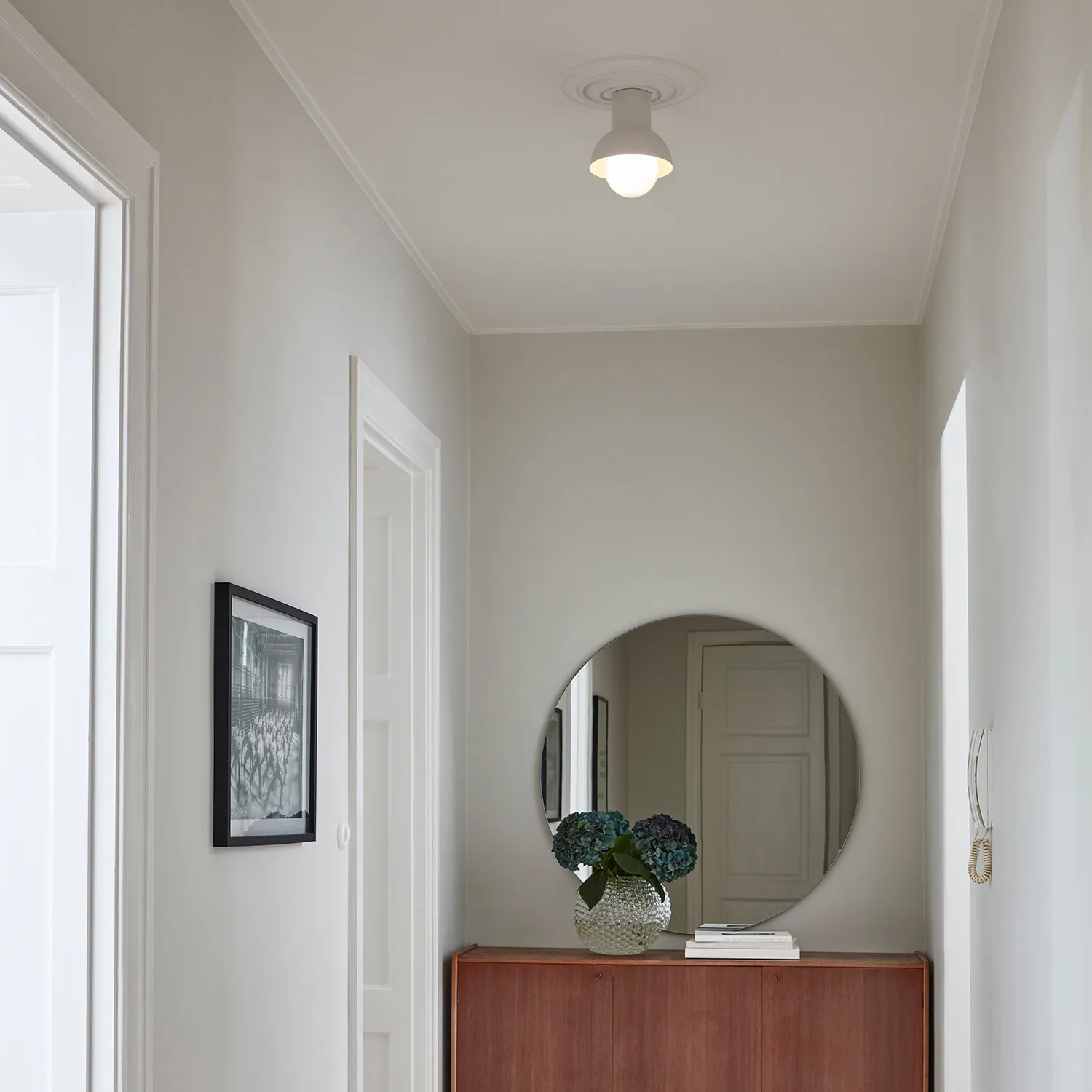 Down 18 ceiling light, Light beige CO Bankeryd