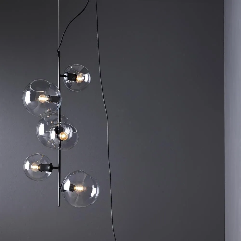 Göte ceiling lamp, black CO Bankeryd