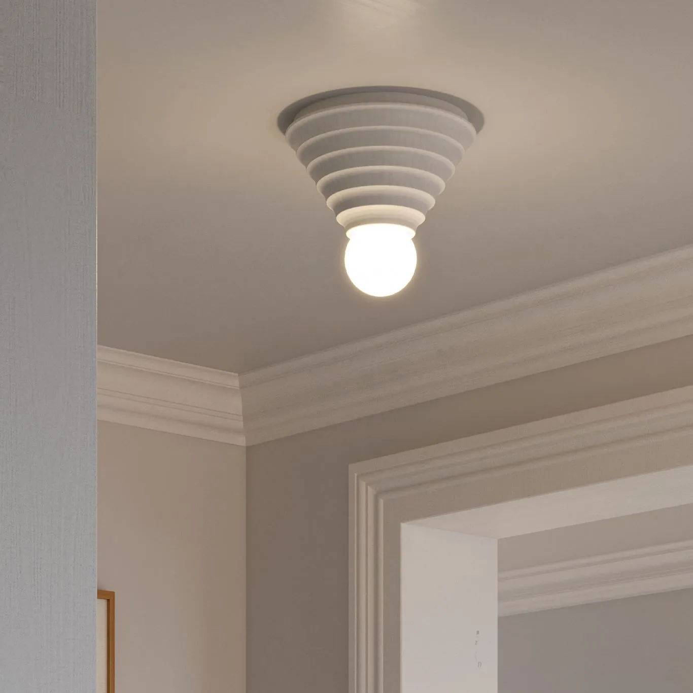 Loop ceiling Ø24 cm, White CO Bankeryd