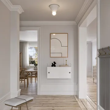 Loop ceiling Ø24 cm - White - CO Bankeryd