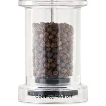 Cole & Mason 605 salt and pepper grinder set 14.4 cm - Clear - Cole & Mason
