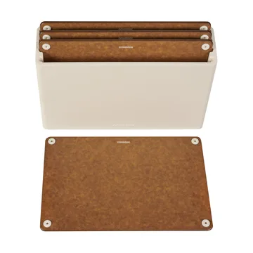 Combekk cutting board 5-piece set - Sand-brown - Combekk