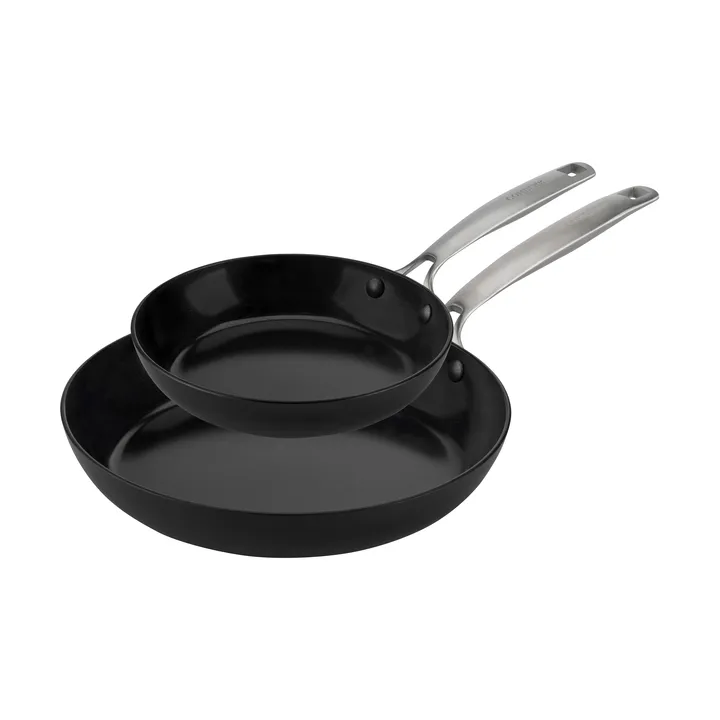 Combekk Element frying pan set, 2-piece - Black - Combekk