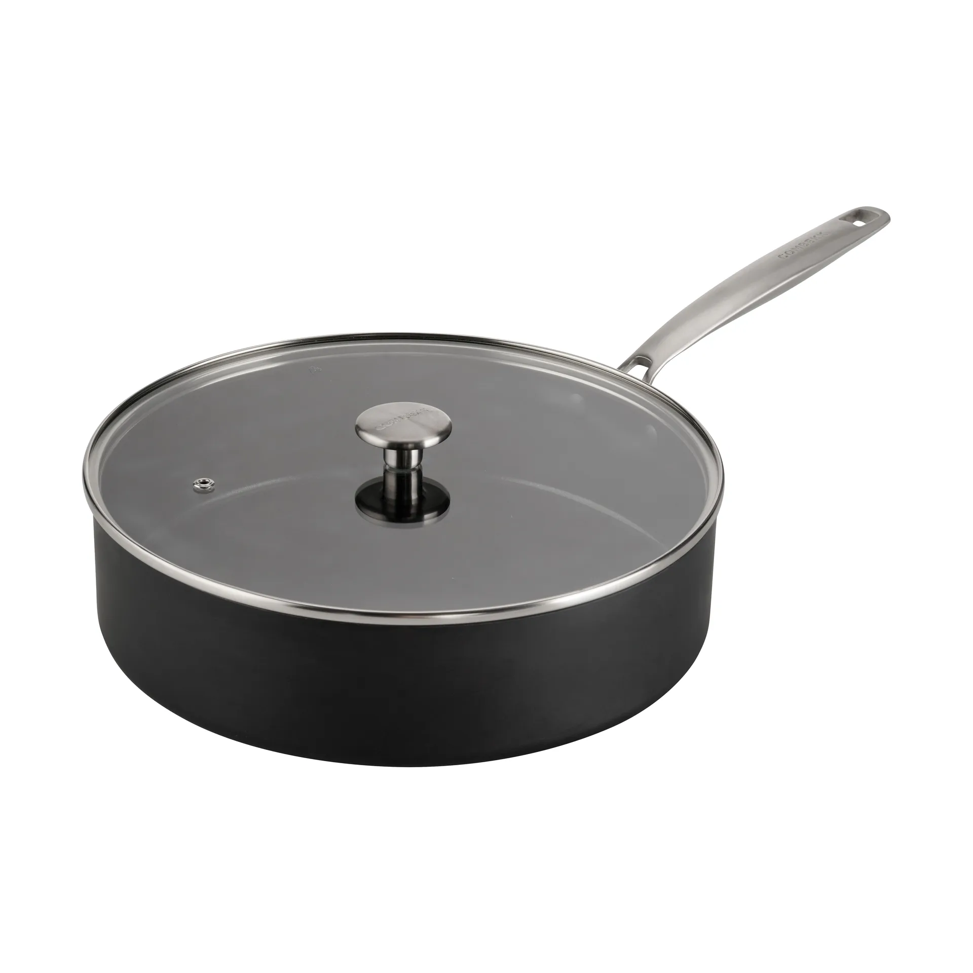 Combekk Element sauté pan aluminum black, Ø28 cm Combekk