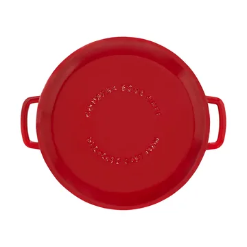 Combekk Enameled cast iron casserole Ø28 cm - Cherry - Combekk