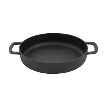 Combekk Enameled cast iron frying pan Ø24 cm - Black - Combekk