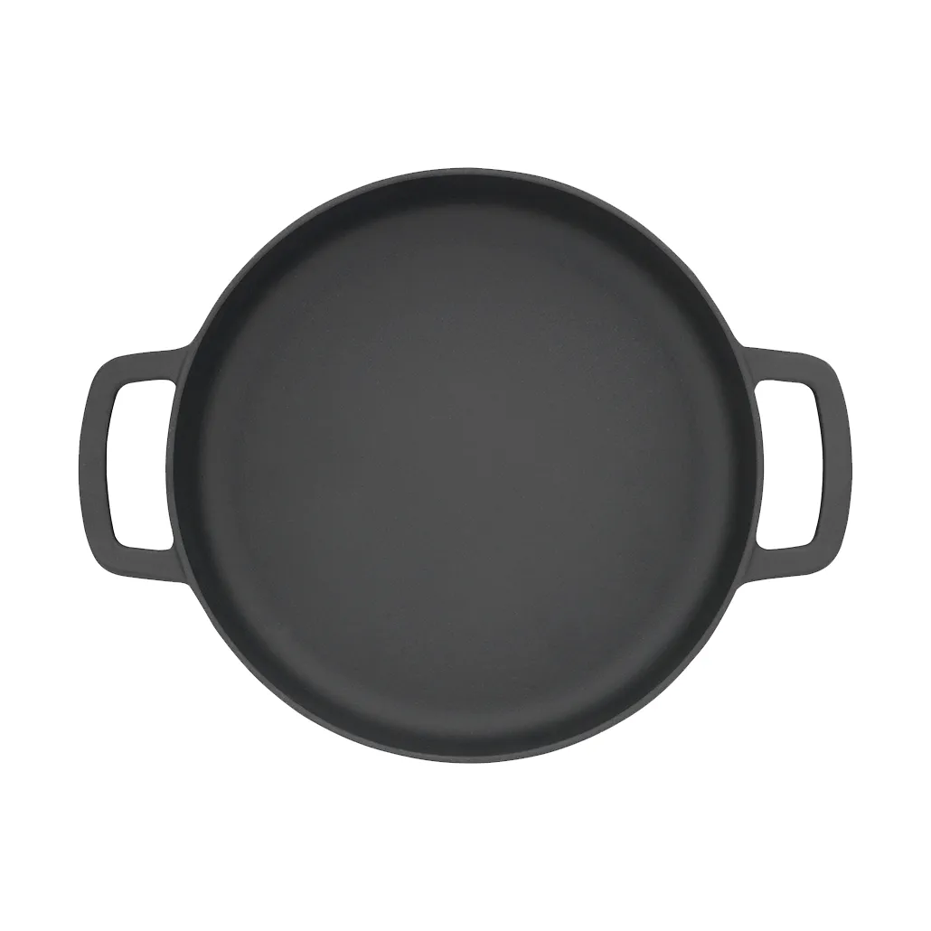 Combekk Enameled cast iron frying pan Ø24 cm, Black Combekk