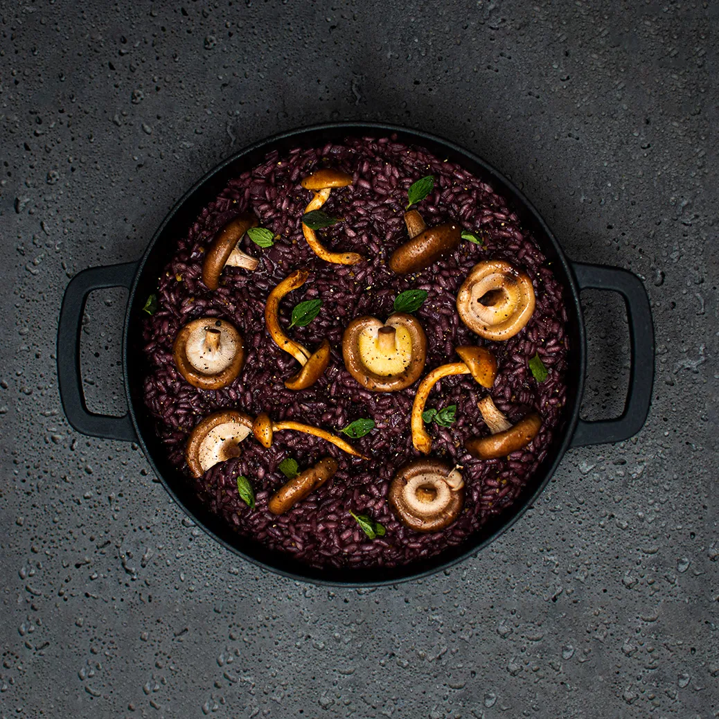 Combekk Enameled cast iron frying pan Ø24 cm, Black Combekk