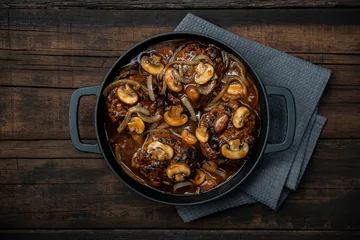 Combekk Enameled cast iron frying pan Ø24 cm - Black - Combekk