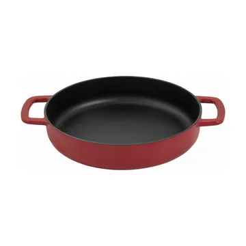 Combekk Enameled cast iron frying pan Ø24 cm - Bordeaux - Combekk