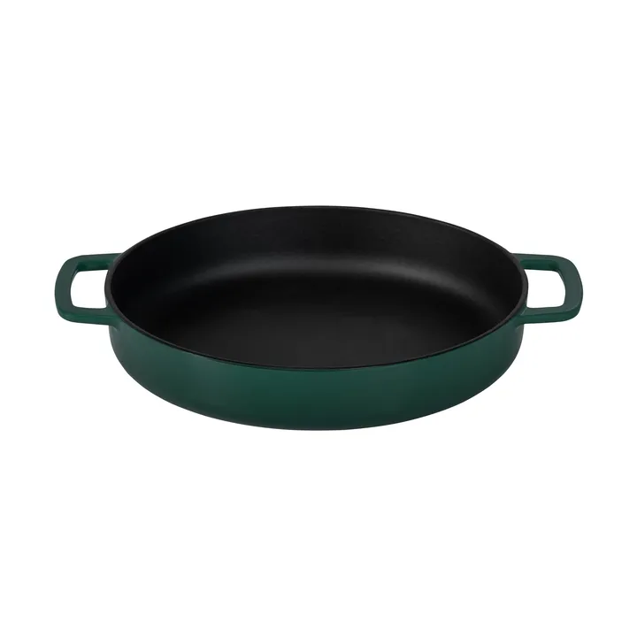 Combekk Enameled cast iron frying pan Ø28 cm - Holly Green - Combekk