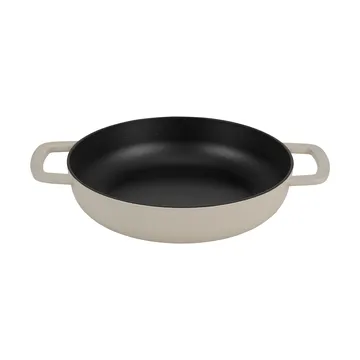 Combekk Enameled cast iron sauté pan Ø28 cm - Sand-gold knob - Combekk